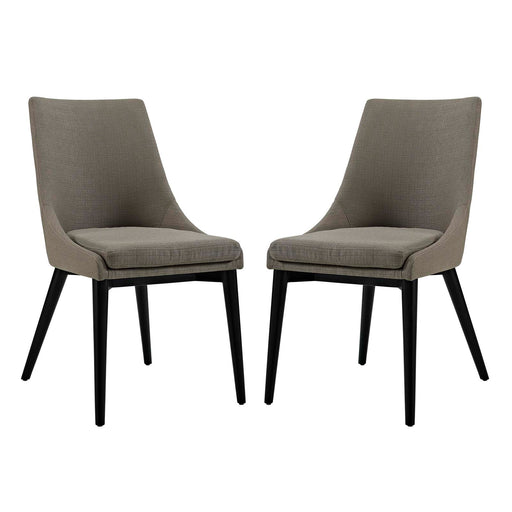 Viscount Dining Side Chair Fabric 
Set of 2 2745-GRA-SET