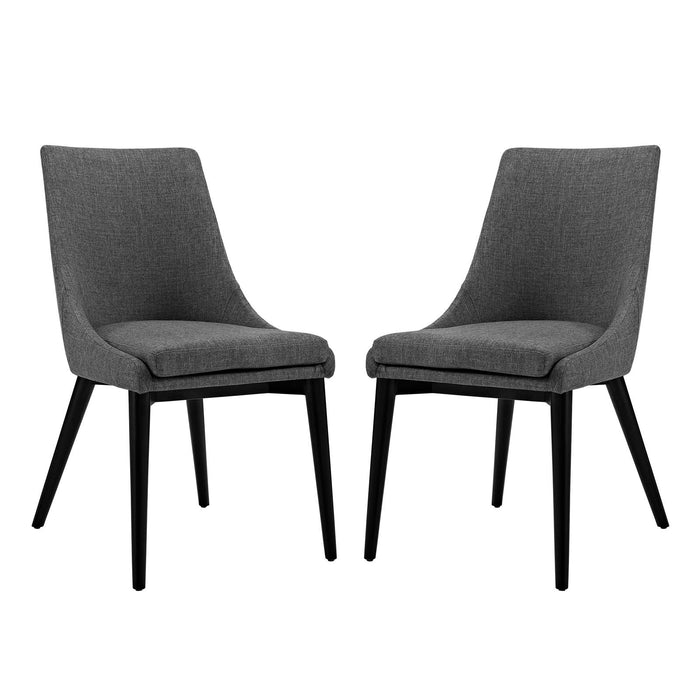 Viscount Dining Side Chair Fabric 
Set of 2 2745-GRY-SET