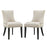 Marquis Dining Side Chair Fabric Set of 2 2746-BEI-SET