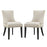 Marquis Set of 2 Fabric Dining Side Chair 2746-BEI-SET