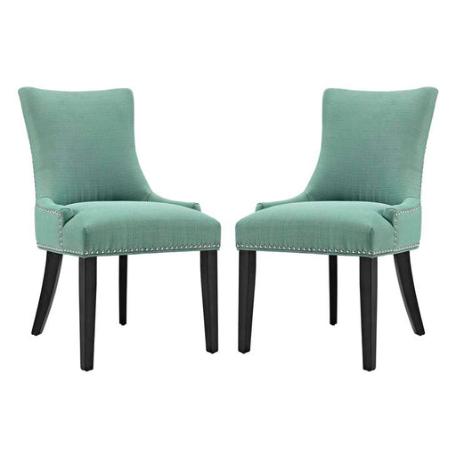 Marquis Set of 2 Fabric Dining Side Chair 2746-LAG-SET