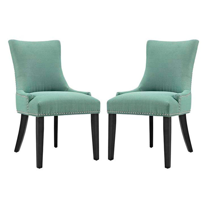 Marquis Set of 2 Fabric Dining Side Chair 2746-LAG-SET