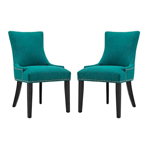 Marquis Set of 2 Fabric Dining Side Chair 2746-TEA-SET