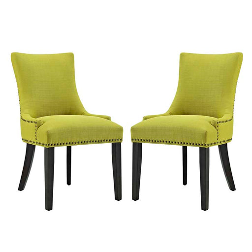 Marquis Set of 2 Fabric Dining Side Chair 2746-WHE-SET