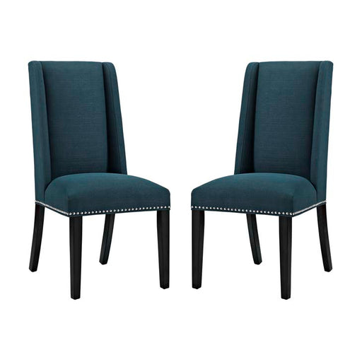 Baron Set of 2 Fabric Dining Chair 2748-AZU-SET