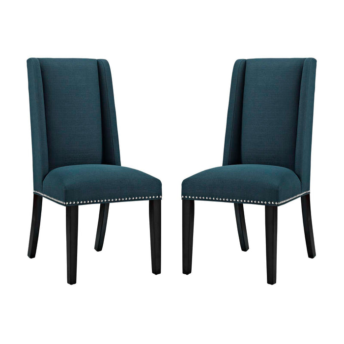 Baron Dining Chair Fabric Set of 2 2748-AZU-SET