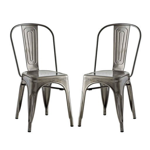 Promenade Dining Side Chair Set of 2 2749-GME-SET