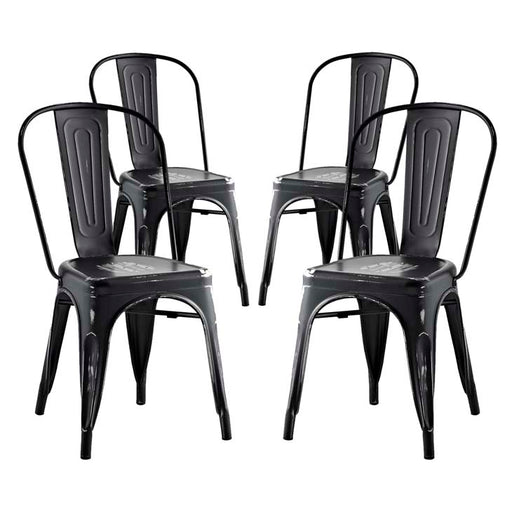 Promenade Set of 4 Dining Side Chair 2750-BLK-SET