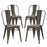 Promenade Set of 4 Dining Side Chair 2750-BRN-SET