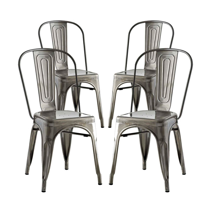 Promenade Dining Side Chair Set of 4 2750-GME-SET