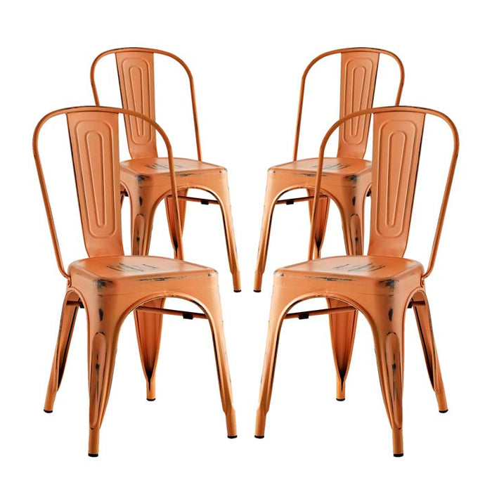 Promenade Set of 4 Dining Side Chair 2750-ORA-SET