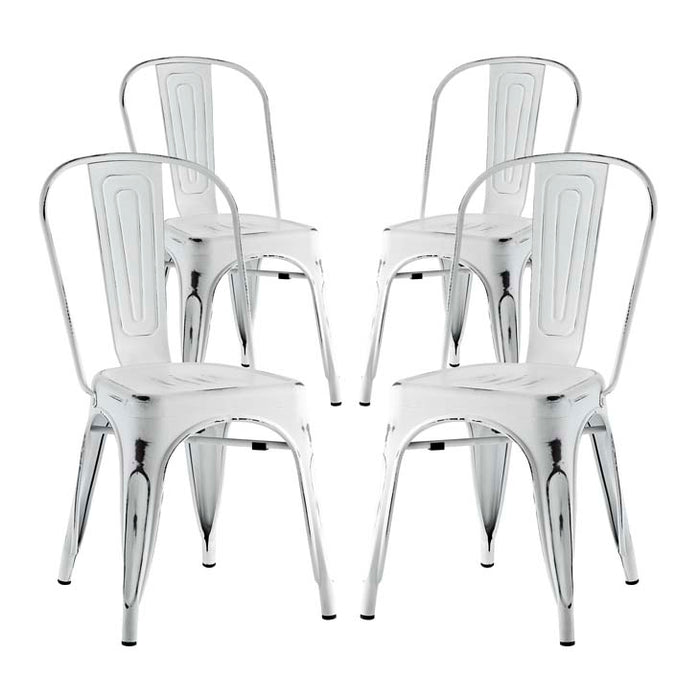 Promenade Set of 4 Dining Side Chair 2750-WHI-SET