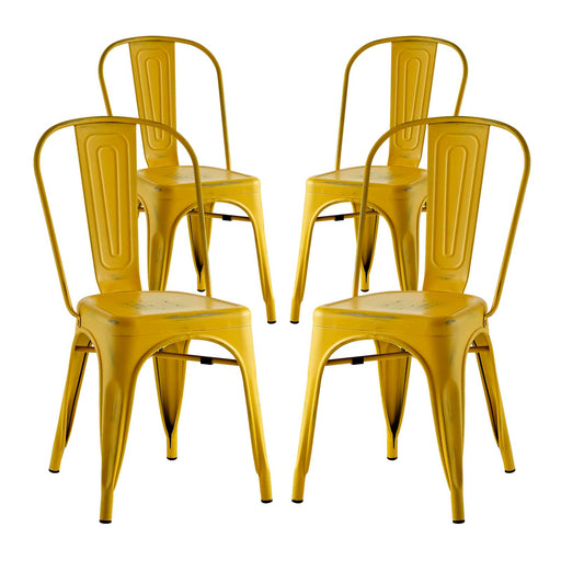 Promenade Dining Side Chair Set of 4 2750-YLW-SET