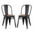 Promenade Dining Side Chair Set of 2 2751-BLK-SET