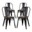 Promenade Dining Side Chair Set of 4 2752-BLK-SET