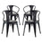 Promenade Dining Chair Set of 4 2753-BLK-SET