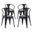 Promenade Set of 4 Dining Chair 2753-BLK-SET