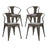 Promenade Dining Chair Set of 4 2753-BRN-SET