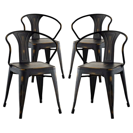 Promenade Dining Chair Set of 4 2753-COP-SET