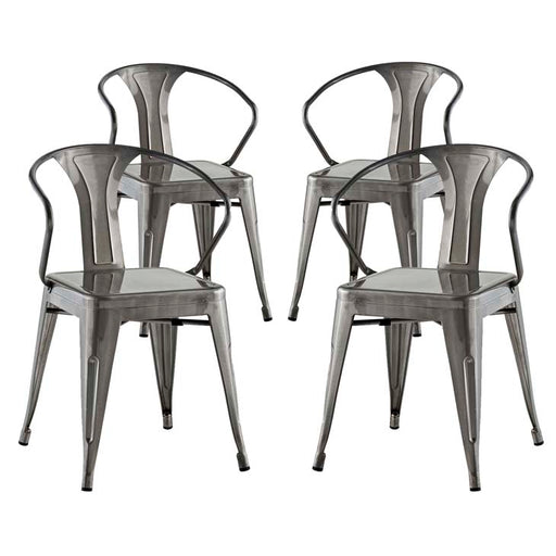 Promenade Set of 4 Dining Chair 2753-GME-SET