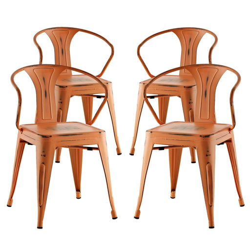 Promenade Dining Chair Set of 4 2753-ORA-SET