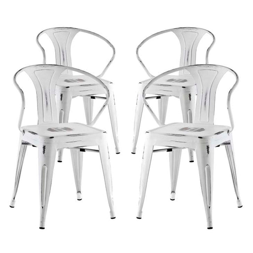 Promenade Set of 4 Dining Chair 2753-WHI-SET