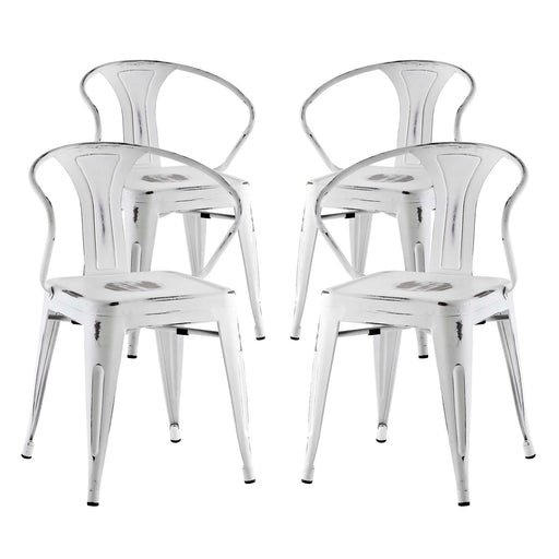 Promenade Dining Chair Set of 4 2753-WHI-SET