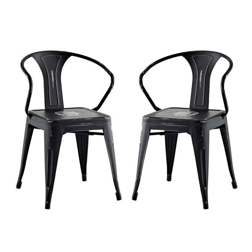 Promenade Set of 2 Dining Chair 2754-BLK-SET