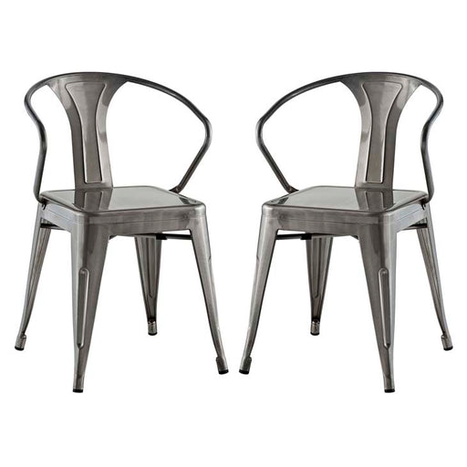 Promenade Set of 2 Dining Chair 2754-GME-SET