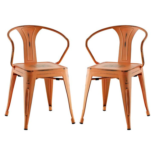 Promenade Set of 2 Dining Chair 2754-ORA-SET