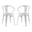 Promenade Dining Chair Set of 2 2754-WHI-SET