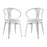 Promenade Set of 2 Dining Chair 2754-WHI-SET