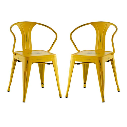 Promenade Set of 2 Dining Chair 2754-YLW-SET