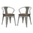 Promenade Bamboo Dining Chair Set of 2 2755-GME-SET