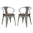 Promenade Set of 2 Bamboo Dining Chair 2755-GME-SET