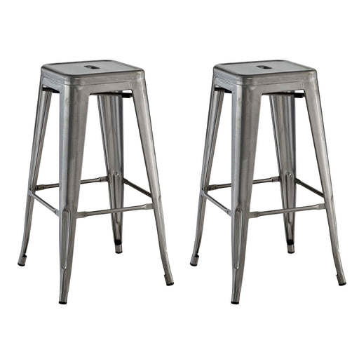 Promenade Bar Stool 
Set of 2 2757-GME-SET