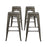 Promenade Bar Stool Set of 4 2758-BRN-SET