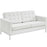 Loft Leather Loveseat 2780-WHI