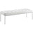 Loft Leather Bench 2782-WHI