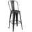 Promenade Metal Bar Side Stool 2815-BLK