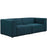 Mingle 2 Piece Upholstered Fabric Sectional Sofa Set 2825-BLU