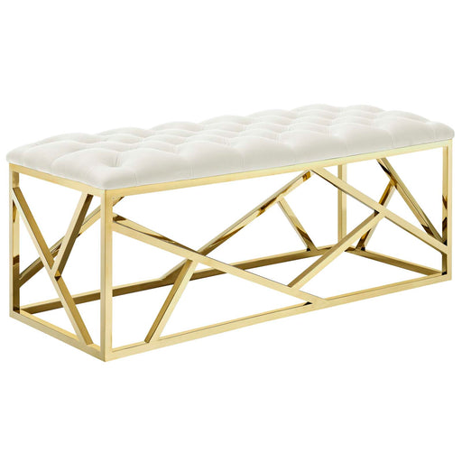 Intersperse Bench 2847-GLD-IVO