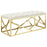 Intersperse Bench 2847-GLD-IVO