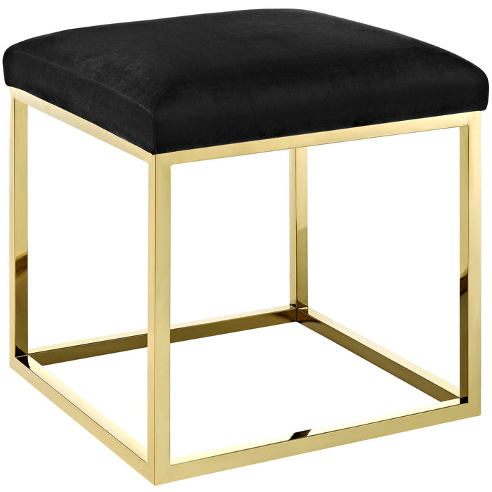 Anticipate Ottoman 2849-GLD-BLK