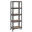 Vivify Bookcase 2854-GRY-WAL-SET