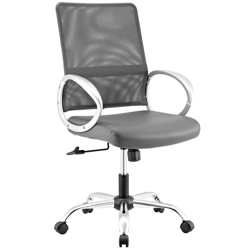 Command Mesh and Vinyl Office Chair 2861-GRY