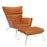 Class Leather Lounge Chair 287-TAN