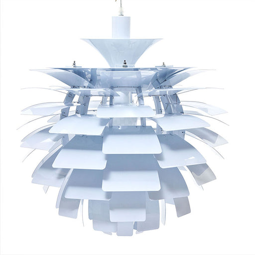 Petal 19" Chandelier 505-WHI