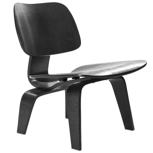 Fathom Wood Lounge Chair 510-BLK