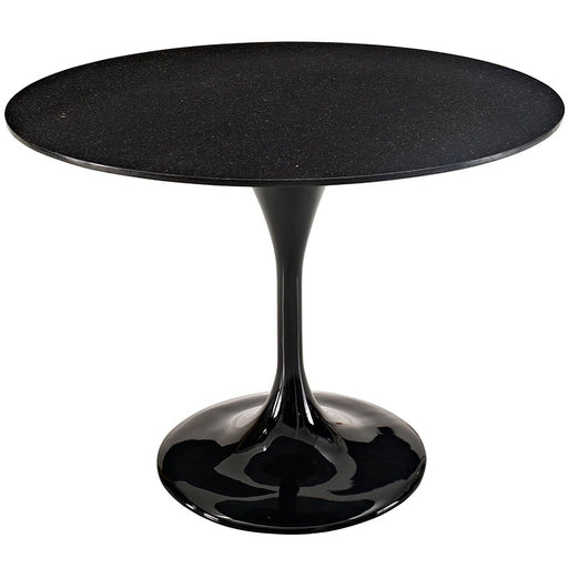 Lippa 36" Round Marble Dining Table 514-BLK